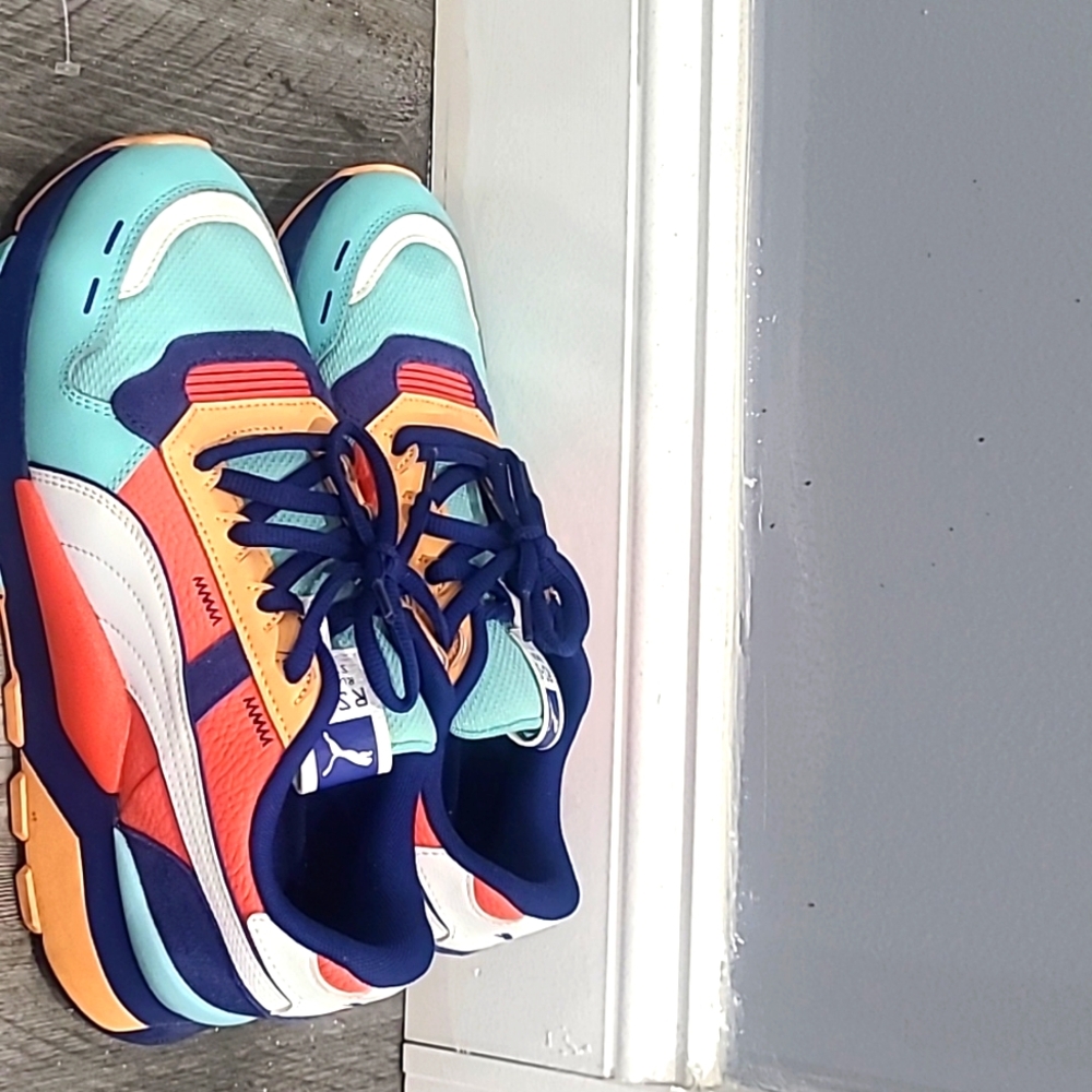 RS 2.0 Mixed-Media Sneakers